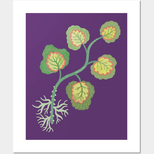 Geranium Cutting Wall Art by Rebelform